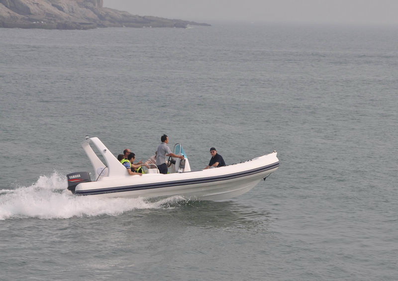Rib 580 na wodzie