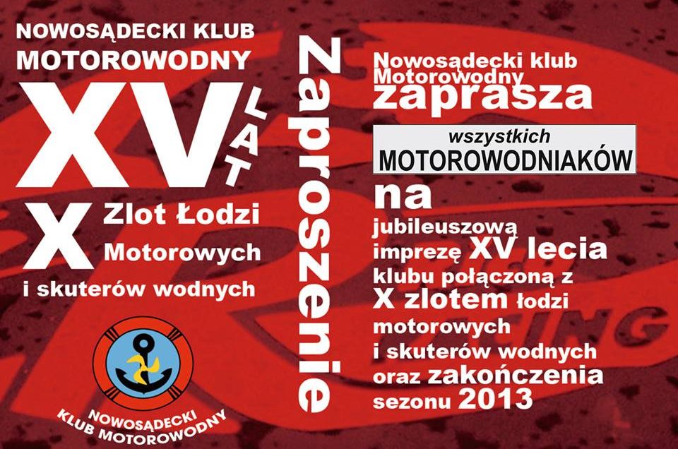 Uroczyste Zakończenie Małopolskiego Sezonu Motorowodnego – 2013