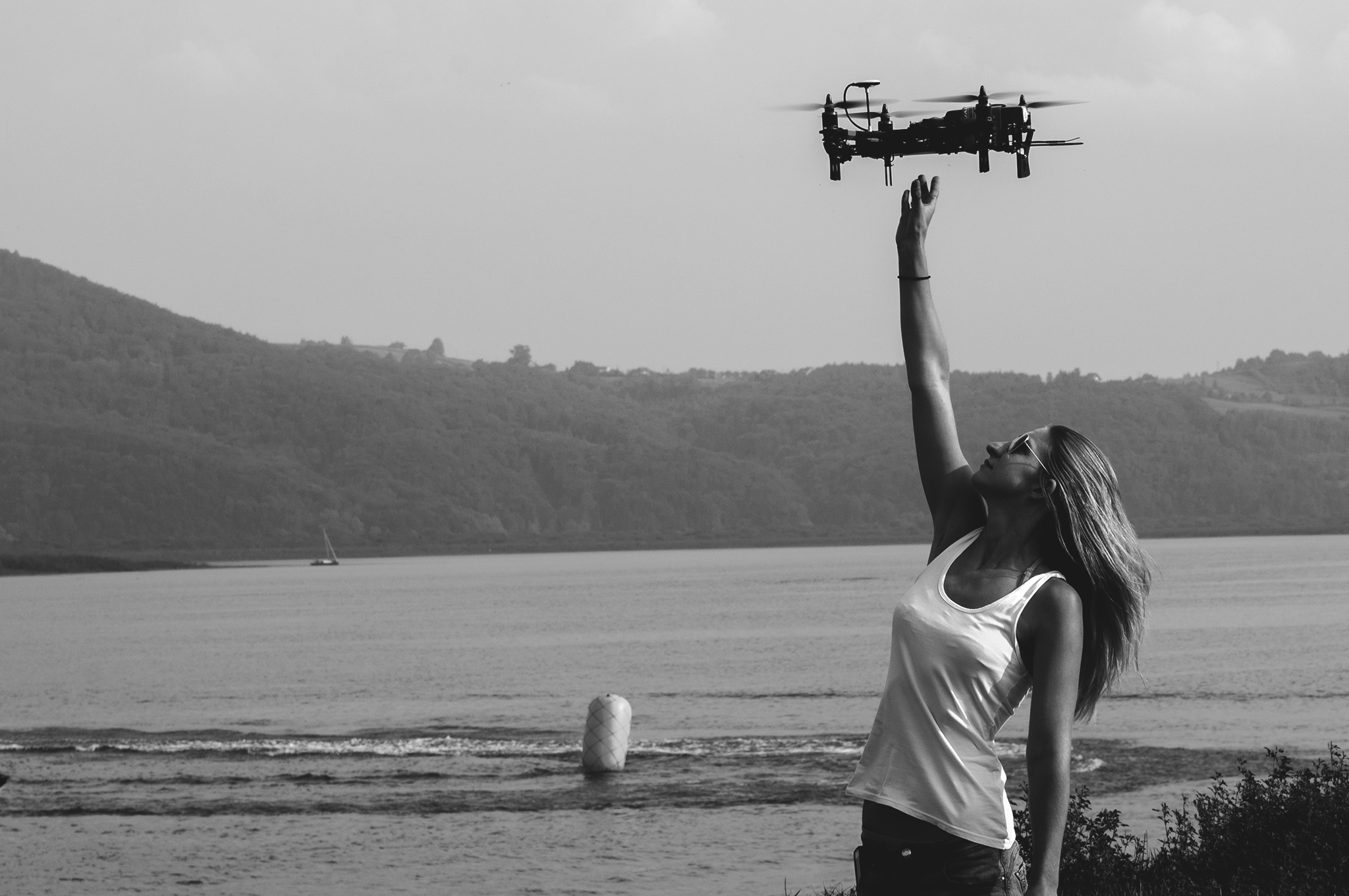 Zdjęcia i filmy z powietrza były realizowane z tego małego Drona Zdjęcia i filmy z powietrza były realizowane z tego małego Drona