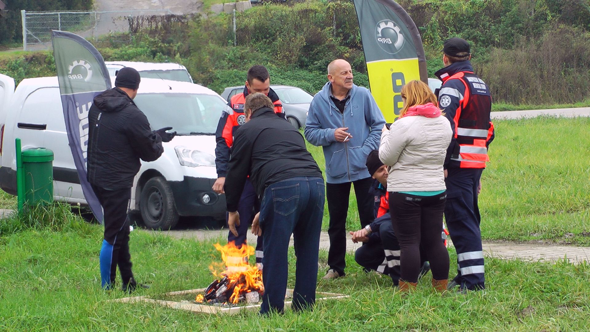 Najbardziej oblegane miejsce na zawodach Najbardziej oblegane miejsce na zawodach
