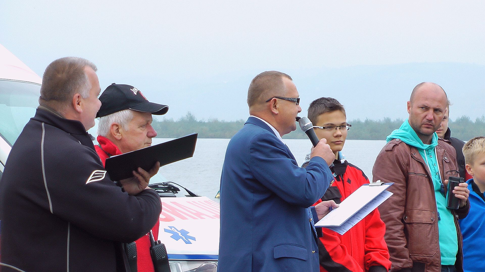 Uroczyste Rozpoczęcie imprezy przez Prezesa NKM Stanisława Żelasko Uroczyste Rozpoczęcie imprezy przez Prezesa NKM Stanisława Żelasko