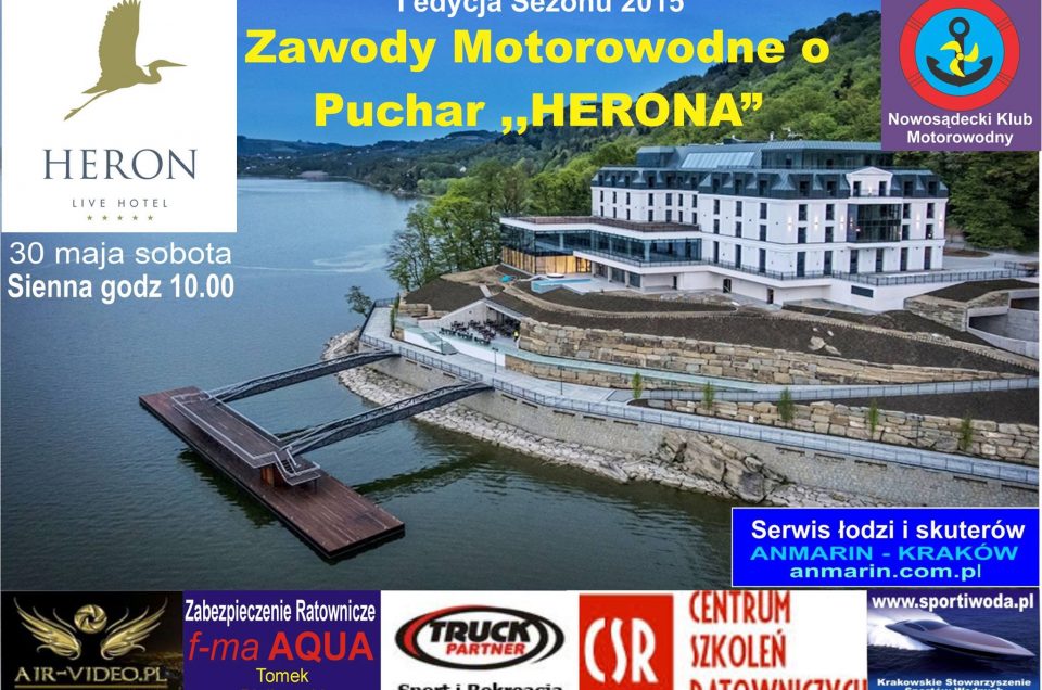 Zaproszenie na Zawody Motorowodne nad Jezioro Rożnowskie - sobota 30 maja 2015